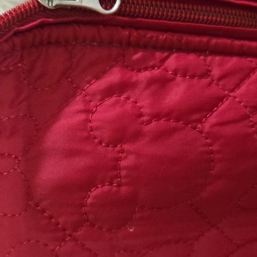 Disney MINNIE MOUSE Women's Red Puffer Jacket - Picture 4 of 8